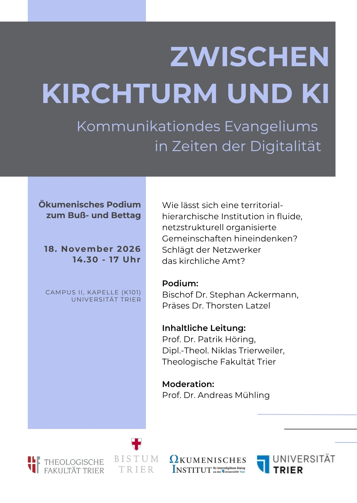 Buß- und Bettag 2026