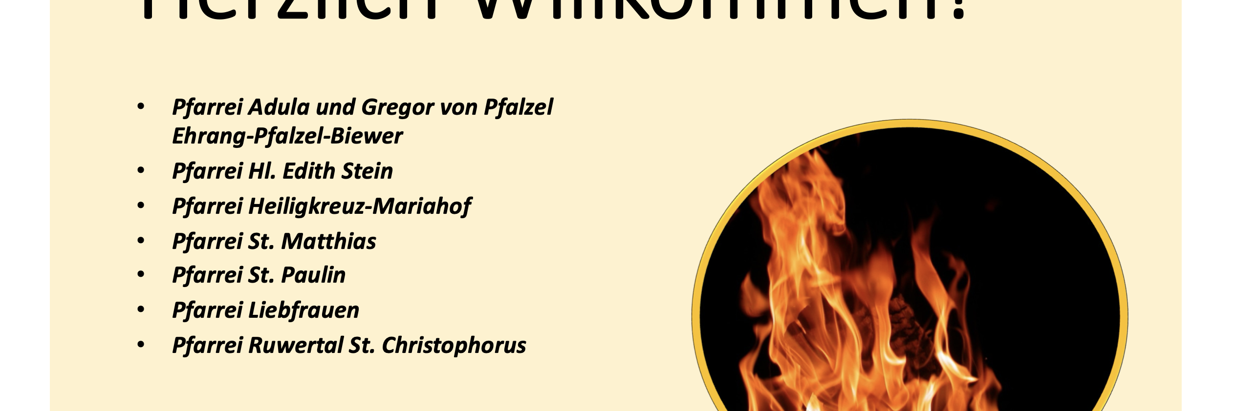 Präsentation Infoveranstaltung Firmung 2026