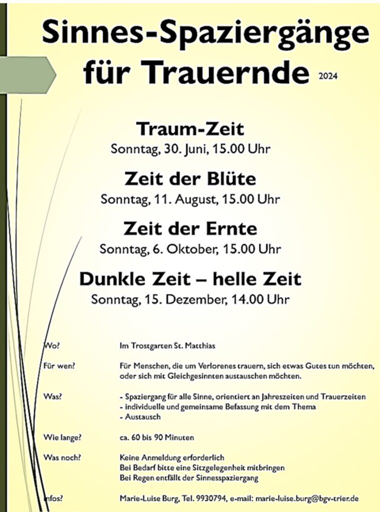 Sinnesspaziergänge